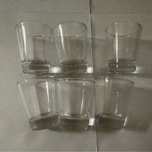Clear Glass Tumbler Set - 6 Pack